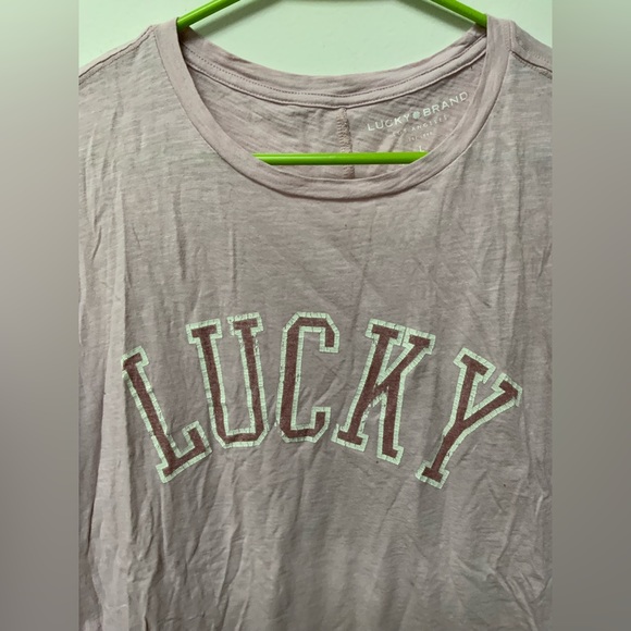 Lucky Brand Tee (Pink) - Picture 2 of 4